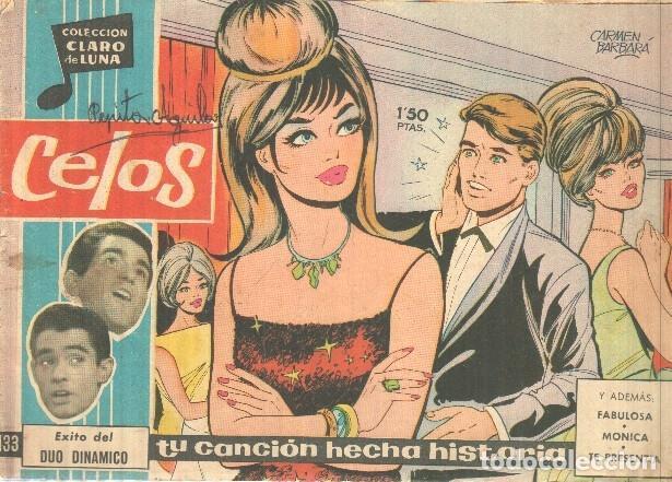 C&oacute;mics: Claro de Luna numero 133: Celos (Duo Dinamico) (numerado 1 en trasera) - Duo Dinamico-Carmen barbara