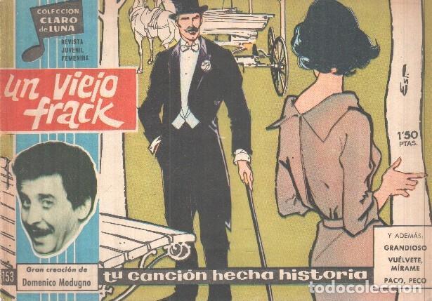 Comics: Claro de Luna numero 153: Un viejo frack (Domenico Domugno) - Domenico Modugno-Gomez Esteban