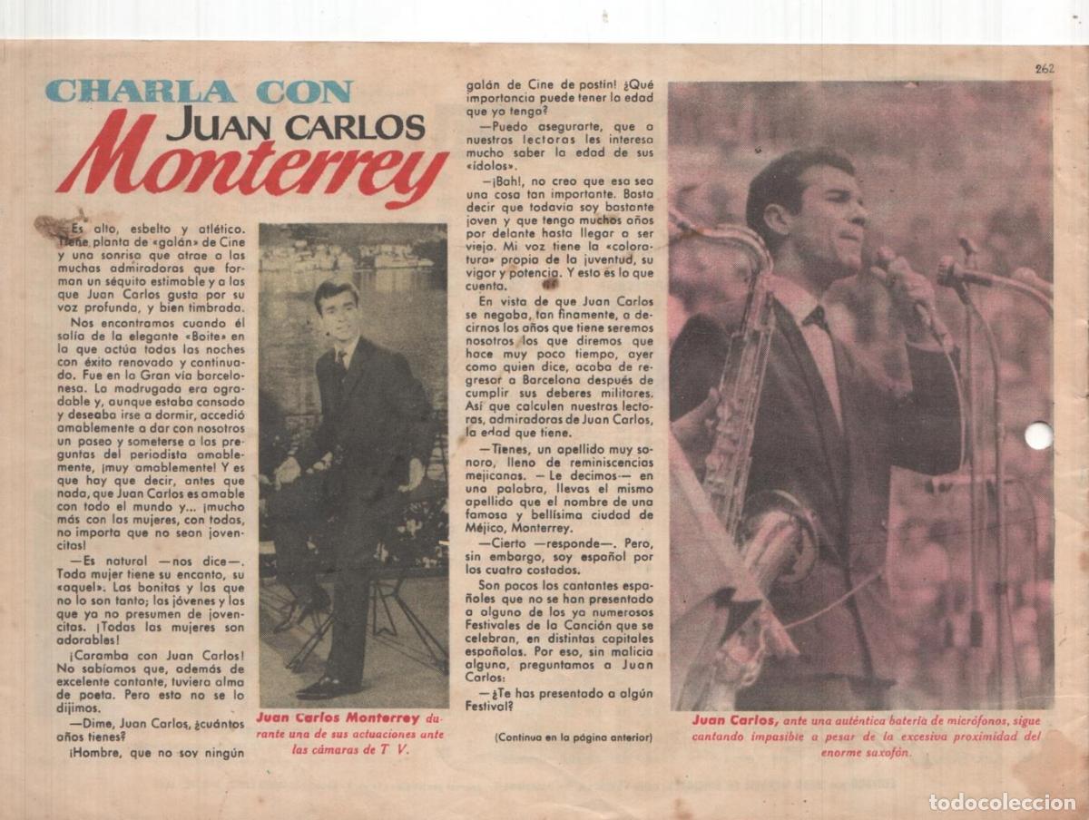 Comics: Claro de Luna numero 262: Lucia Altieri y letra cancion - Lucia Altieri-Gomez Esteban