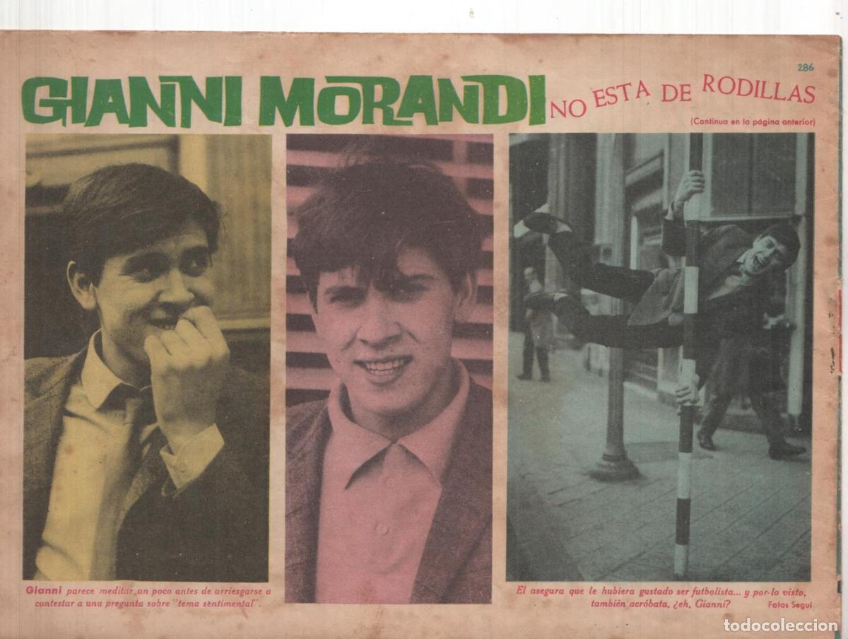 Fumetti: Claro de Luna numero 286: articulo Gianni Morandi - Los Brincos-Francisco Mora