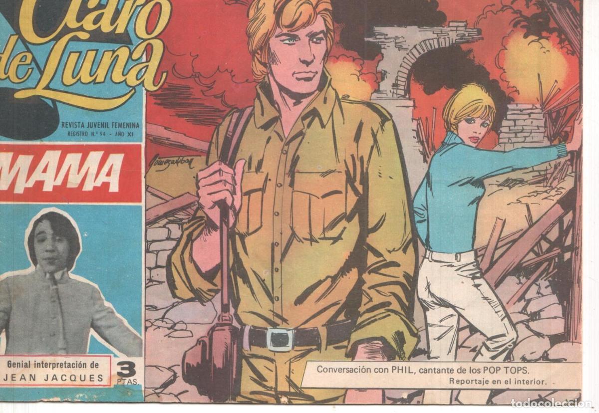 Comics : Claro de Luna numero 497: entrevista con Phil cantante de los pop tops - Jean Jacques-Gomez Esteban