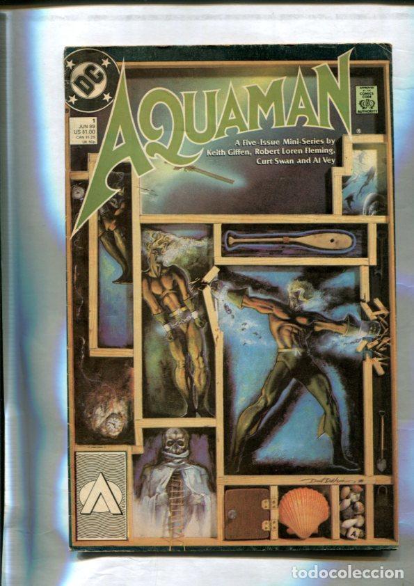 C&oacute;mics: Aquaman numero 1, junio 1989 - Varios - Foto 1