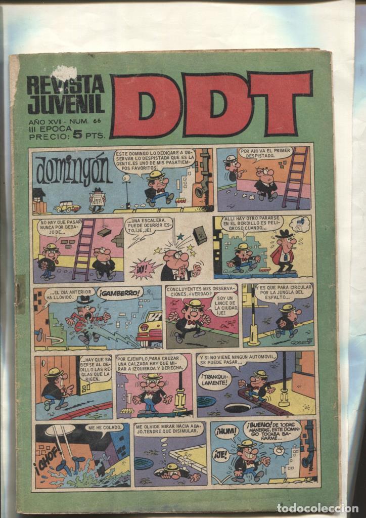 C&oacute;mics: DDT tercera epoca numero 066 - Varios - Foto 1