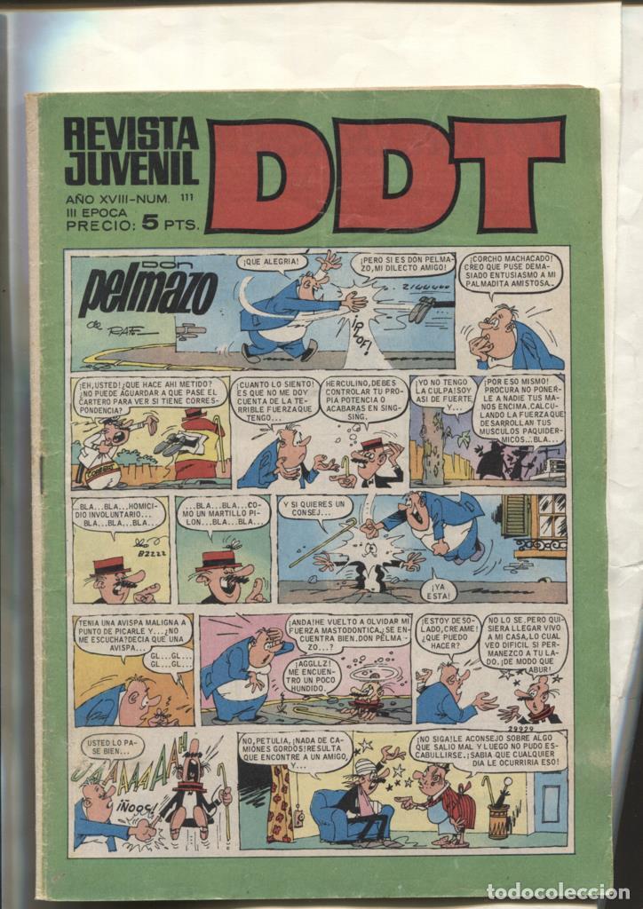 C&oacute;mics: DDT tercera epoca numero 111 - Varios - Foto 1