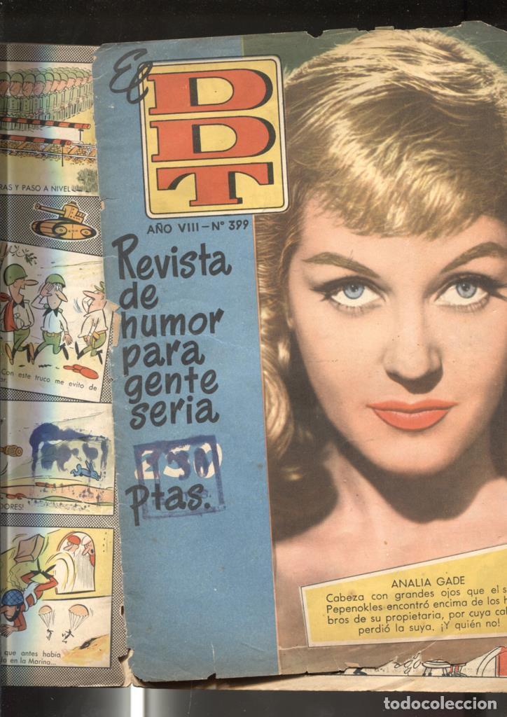 Comics: DDT 1&ordf; epoca numero 399: Analia Gade (cubierta suelta con algunos rotos) - Varios