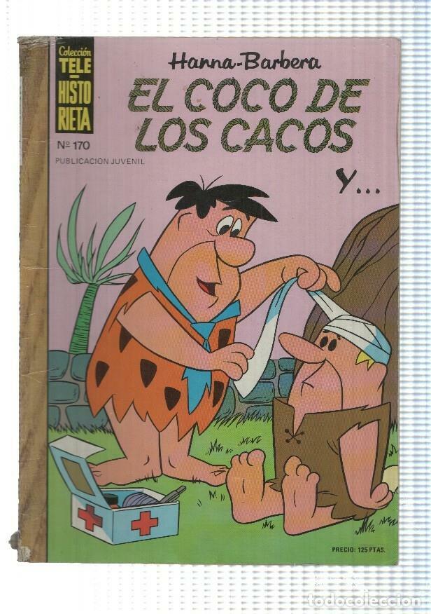 C&oacute;mics: Coleccion Tele-Historieta: num 170 - El coco de los cacos y... Los Picapiedra - NULL - Foto 1