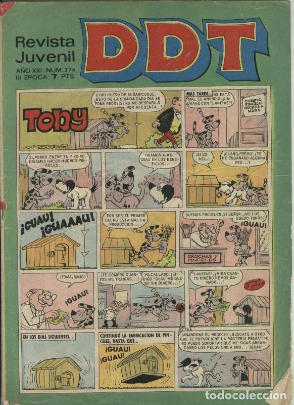 C&oacute;mics: DDT tercera epoca numero 274: Toby - Varios - Foto 1