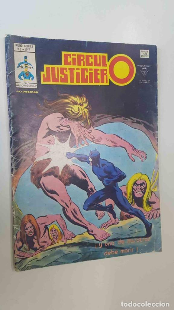Comics: Mundi Comics: Circulo Justiciero v. 1, num 07 - Y uno de nosotros debe morir - Len Wein, Dick Giorda