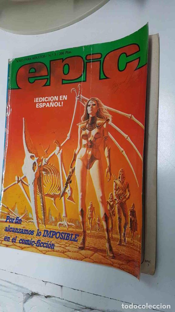C&oacute;mics: Revista: Epic num 03, oto&ntilde;o 1982. Edicion en Espa&ntilde;ol - Almuric episodio 2 por Roy Thomas, Tim Conrad