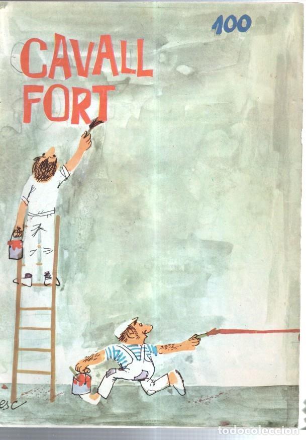 Comics: Cavall Fort numero 100: Els ninotaires d'abans - Varios