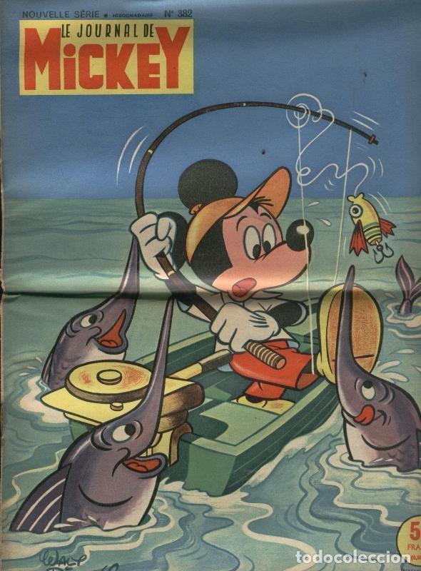 C&oacute;mics: Le Journal de Mickey numero 382: 3 hojas rajadas por la mitad - Walt Disneys