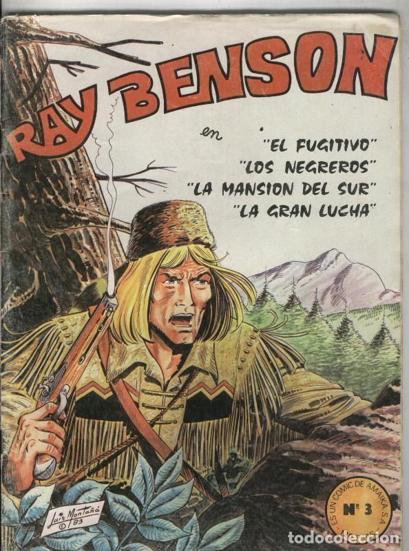 C&oacute;mics: Ray benson numero 3 (cubierta estropeada) - Luis Monta&ntilde;a - Foto 1