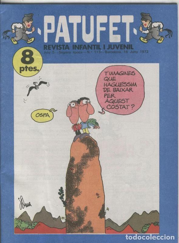 C&oacute;mics: Patufet segona epoca numero 113: Tom i Met; la ciutat sumergida per JAN - varios