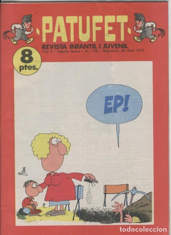 C&oacute;mics: Patufet segona epoca numero 106: Els nord-africans i un cert racisme, El rei de la cerdanya, Jordi P