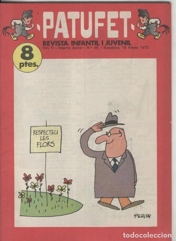 Fumetti: Patufet segona epoca numero 096: Roald amudsen, Camins del romanic: cervello per R.Garcia i Pi&ntilde;ol,