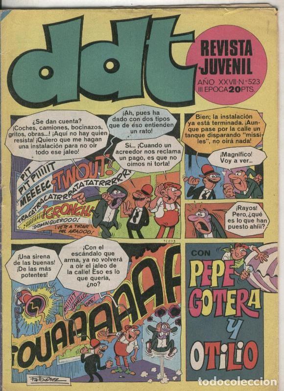 C&oacute;mics: DDT tercera epoca numero 523 - Varios - Foto 1