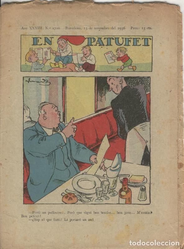 C&oacute;mics: En Patufet numero 1700 - Varios - Foto 1
