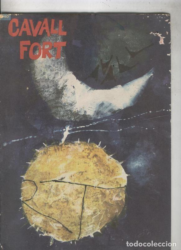 Comics: Cavall Fort numero 140: cubierta algo picada segun imagen, numerado 1 en trasera - Varios