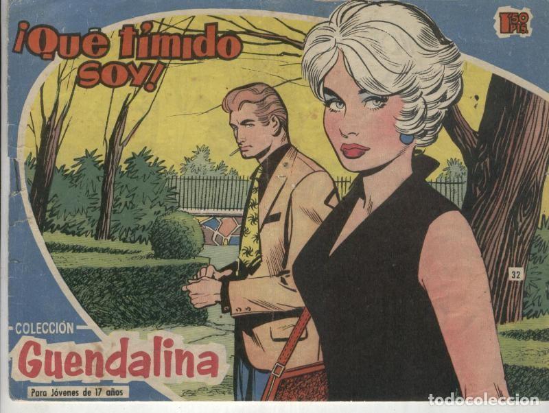 C&oacute;mics: Guendalina numero 032, trasera foto ficha de Madeleine Fischer - Ana Maria-Brea
