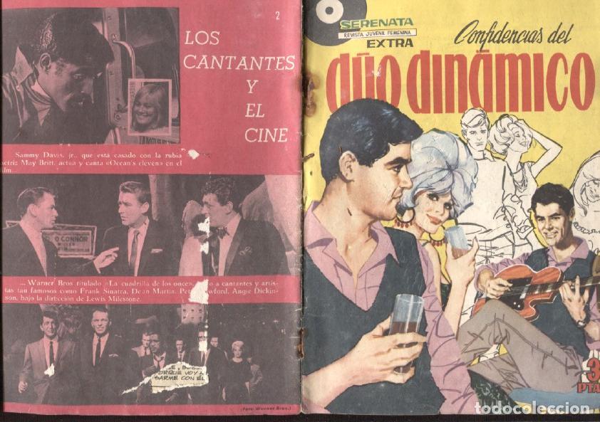 C&oacute;mics: Serenata extra: Confidencias del duo dinamico numero 02: poster central Johnny Hallydday -