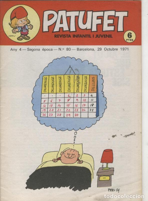 C&oacute;mics: Patufet segona epoca numero 080 - Varios - Foto 1