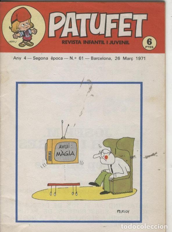 C&oacute;mics: Patufet segona epoca numero 061 - Varios - Foto 1