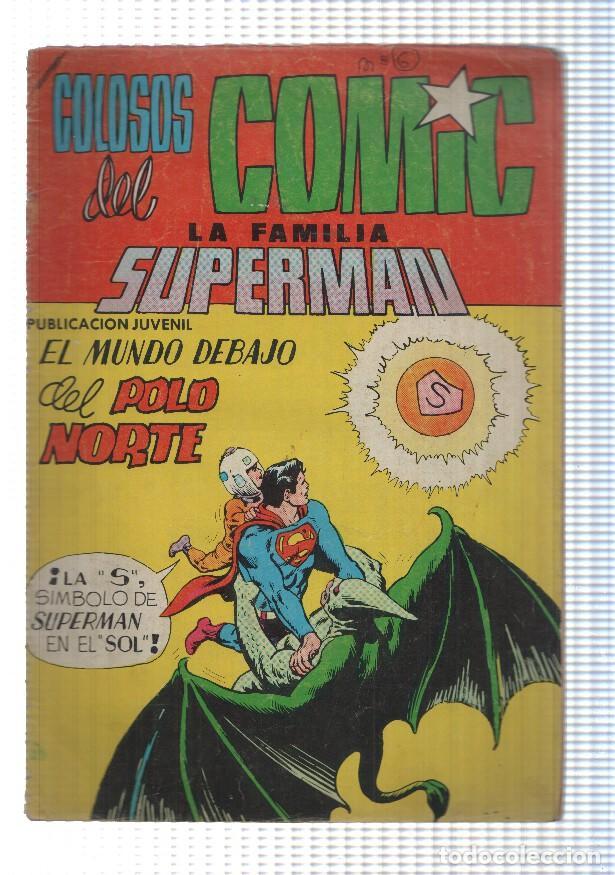 C&oacute;mics: Valenciana: La Familia Superman num 10, Colosos del Comic - El mundo debajo del Polo Norte