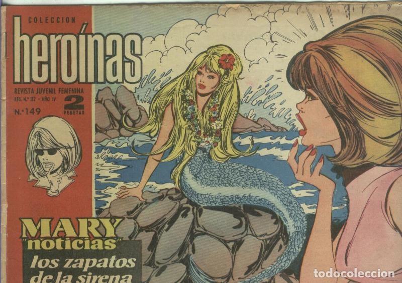 Comics: Mary Noticias numero 149: trasera foto de Jack Palance - Roy Mark-Carmen barbara