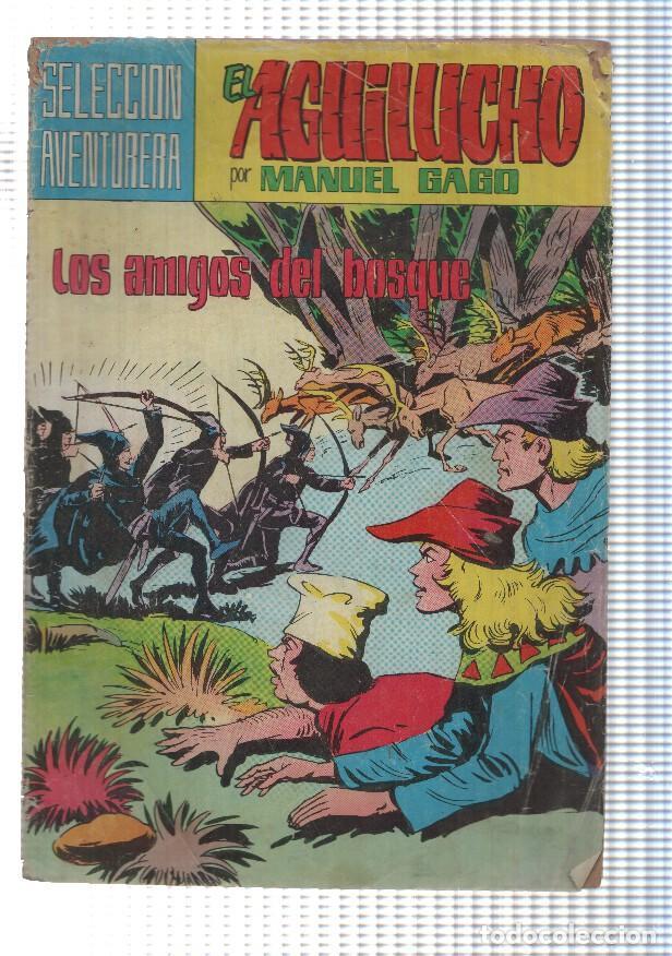 C&oacute;mics: Seleccion Aventurera 196: El Aguilucho num. 15 (version coloreada) - Los amigos del bosque. Manuel G