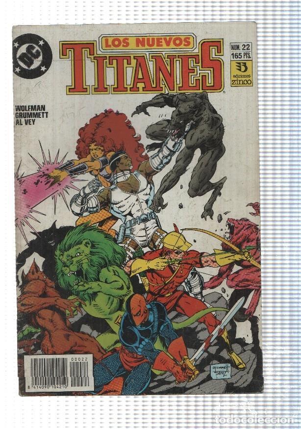 C&oacute;mics: Zinco: Los Nuevos Titanes num 22 - Terminated. Marv Wolfman - NULL - Foto 1
