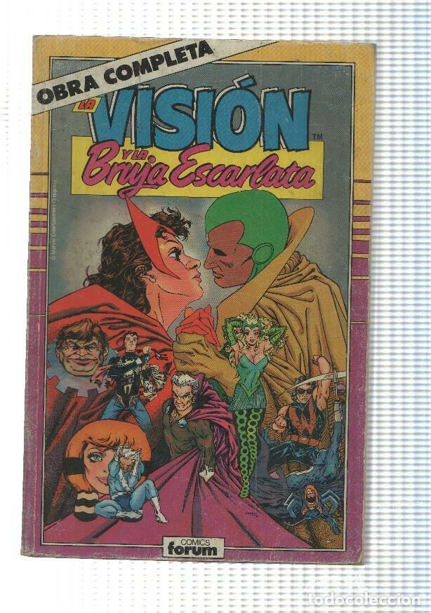 C&oacute;mics: DC, forum: La Vision y la Bruja Escarlata. Obra completa (son 14 numeros) - NULL - Foto 1