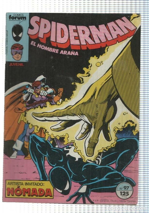 C&oacute;mics: Forum, Marvel: Spiderman num 97 (1986) - Culto al heroe (Burkett, Larocque) - NULL - Foto 1