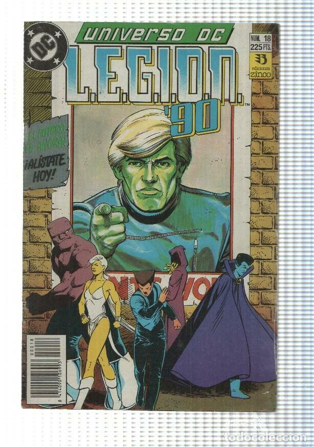 C&oacute;mics: DC, Zinco: Universo DC num 18, Legion 90 - Vuelta a casa - NULL
