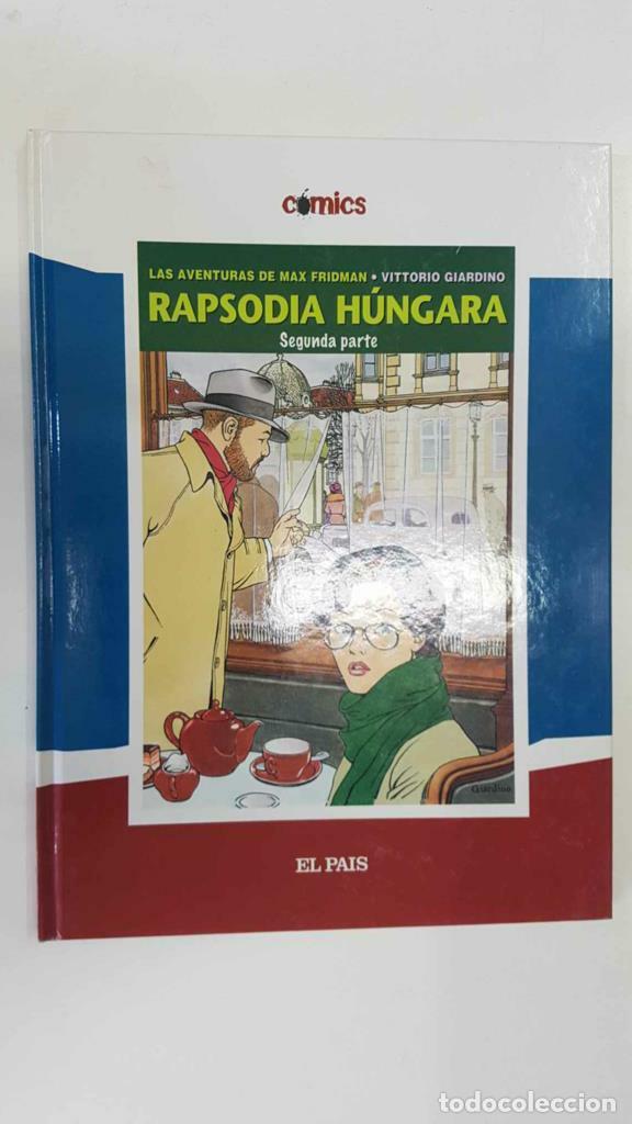 Fumetti: Comics de El Pais 13: Rapsodia Hungara 2a parte. Las Aventuras de Max Fridman - Vittorio Giardino -