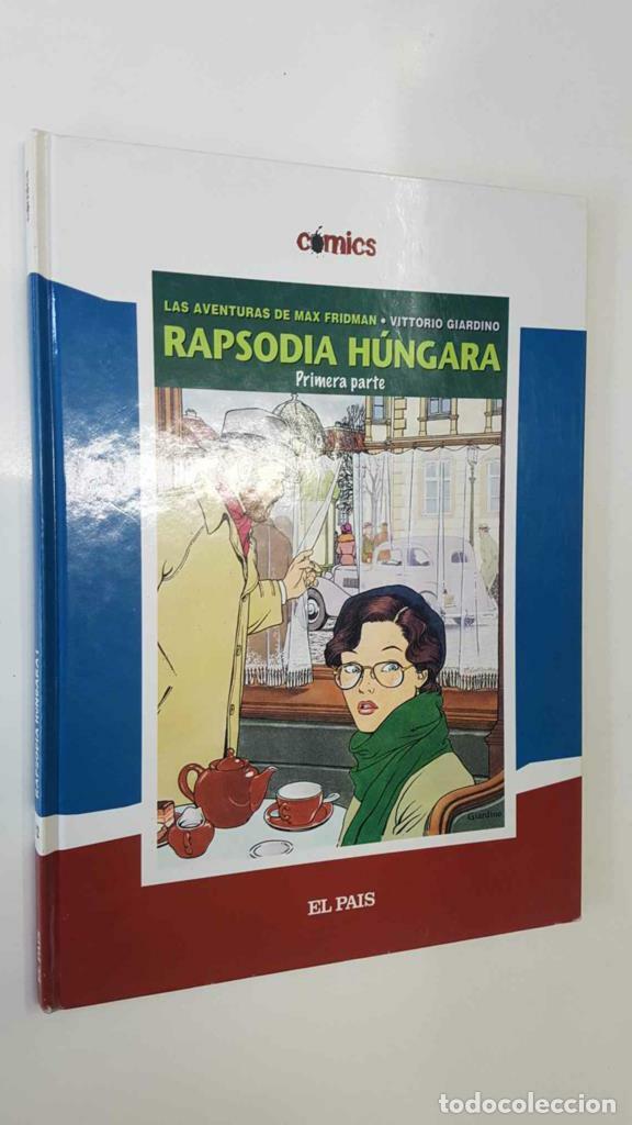 Fumetti: Comics de El Pais 12: Rapsodia Hungara 1a parte. Las Aventuras de Max Fridman - Vittorio Giardino -