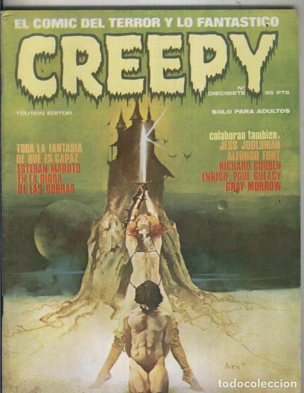 Comics : Creepy numero 17: la diosa de las cobras por Esteban maroto - Varios