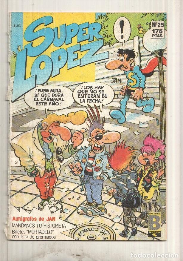 C&oacute;mics: Ediciones B: Super Lopez numero 25 (PROCEDE DE RETAPADO EDITORIAL) - varios - Foto 1