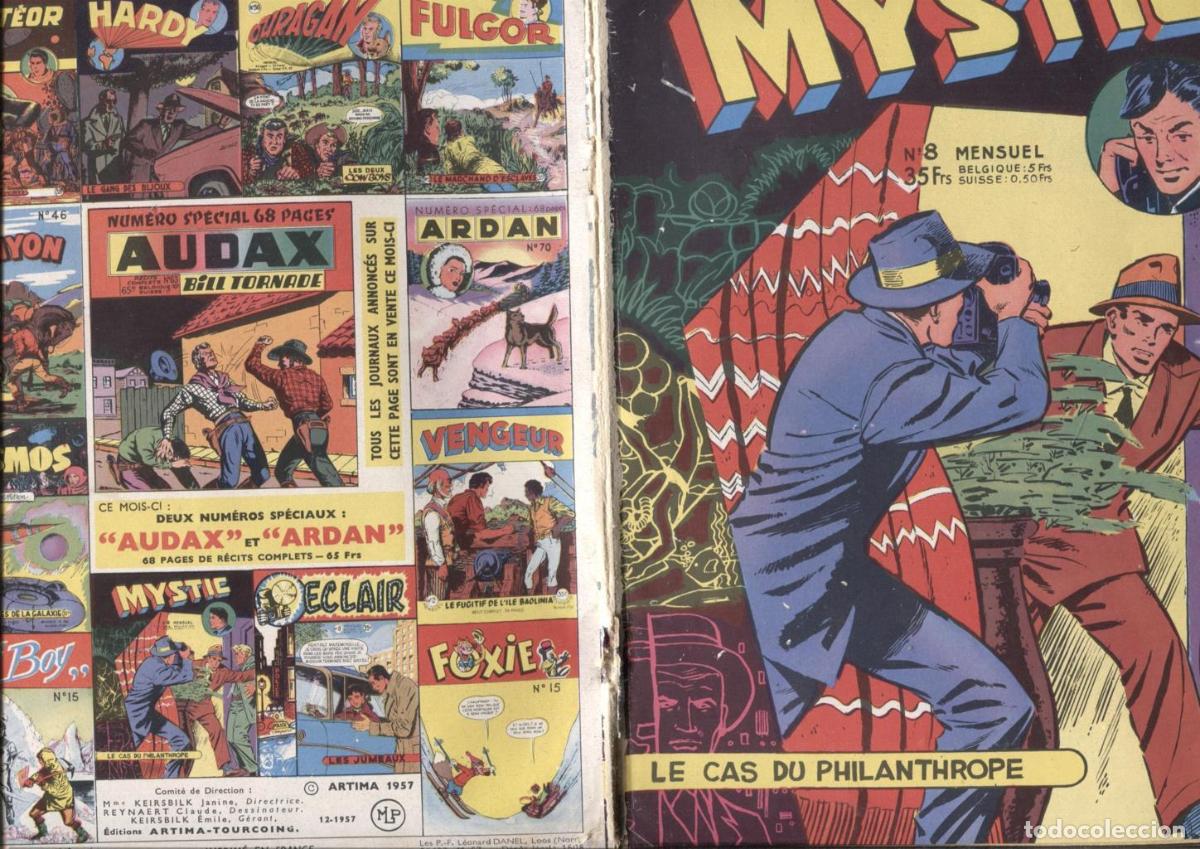 Comics: MYSTIC, Le Detective de la Television numero 08 (procede de retapado) - Varios