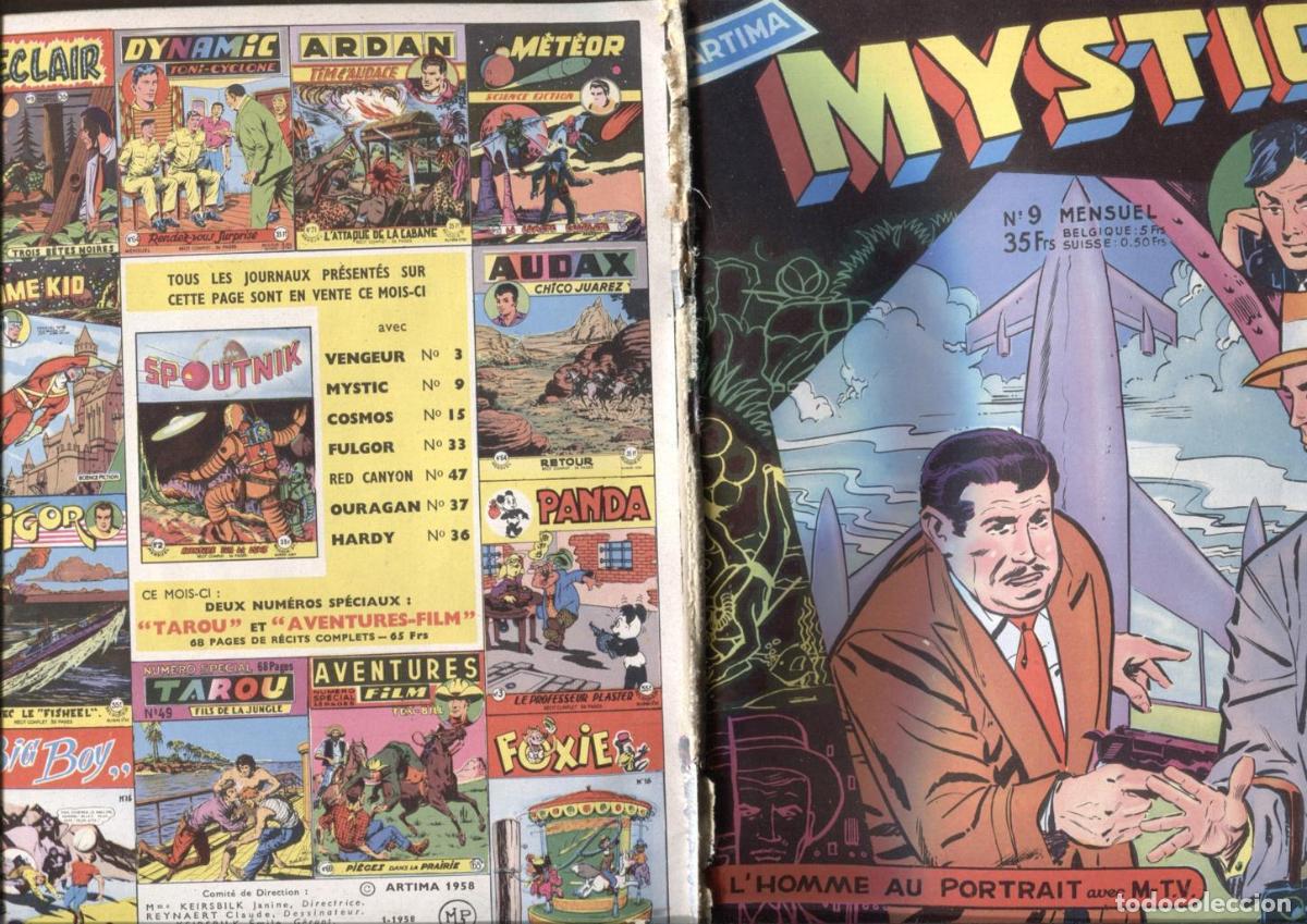 Comics: MYSTIC, Le Detective de la Television numero 09 (procede de retapado) - Varios