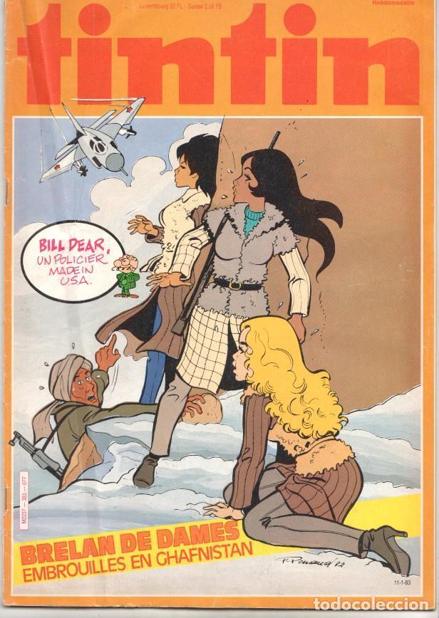 C&oacute;mics: Revista Tintin num 02, a&ntilde;o 38, 11/1/83: Nahomi - Brelan de Dames (Embrouilles en Ghafnistan) - vario