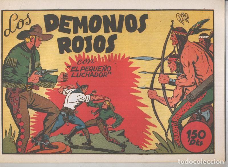 C&oacute;mics: El Peque&ntilde;o Luchador facsimil numero 004: Los demonios rojos - Manuel Gago
