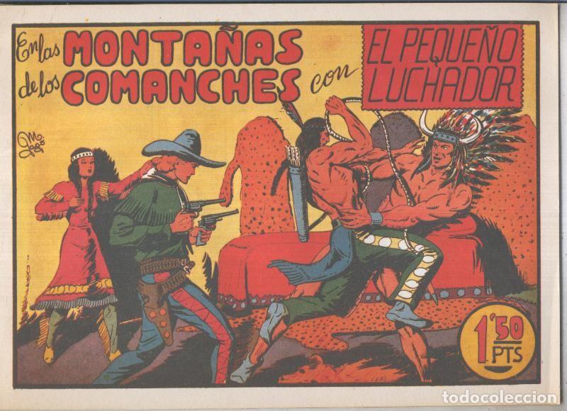 Comics : El Peque&ntilde;o Luchador facsimil numero 010: En las monta&ntilde;as de los comanches - Manuel Gago