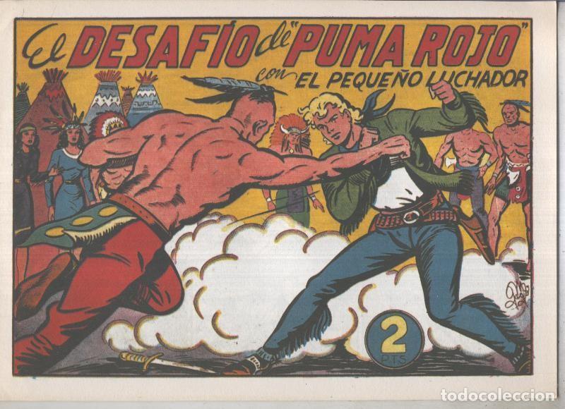 Comics: El Peque&ntilde;o Luchador facsimil numero 131: El desafio de Puma Rojo - Manuel Gago