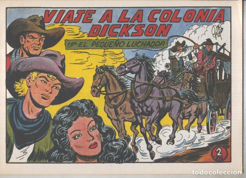Comics: El Peque&ntilde;o Luchador facsimil numero 206: viaje a la colonia Dickson - Manuel Gago