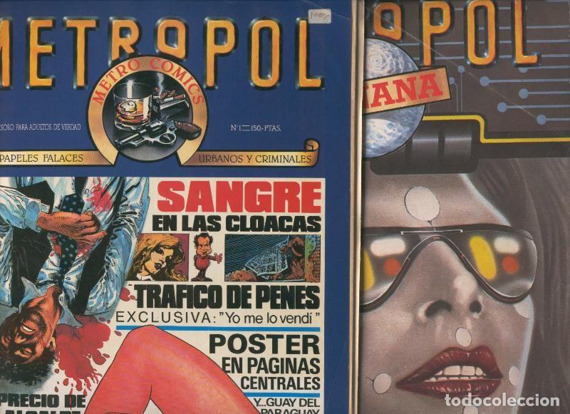 C&oacute;mics: Metropol coleccion completa de 12 numeros - Varios - Foto 1
