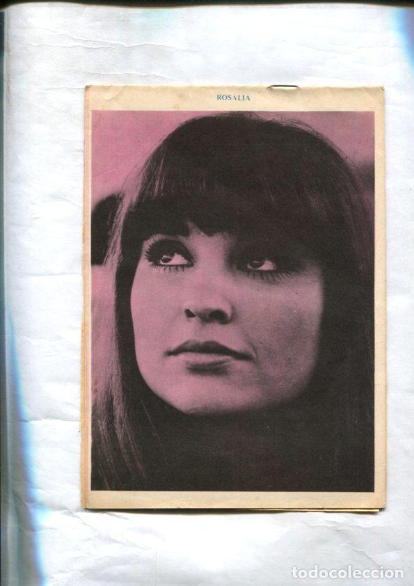 Comics: Mary Noticias numero 427: trasera foto artista: Rosalia - Roy Mark-Carmen barbara