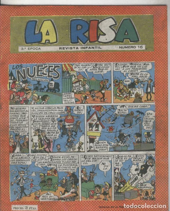 C&oacute;mics: La risa 3a epoca numero 16 - Varios - Foto 1
