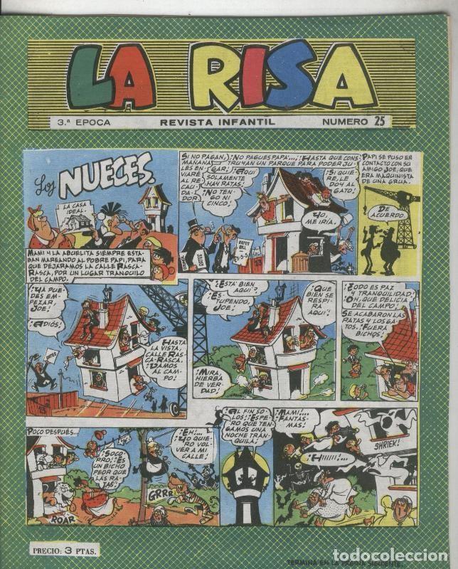 C&oacute;mics: La risa 3a epoca numero 25 - Varios - Foto 1