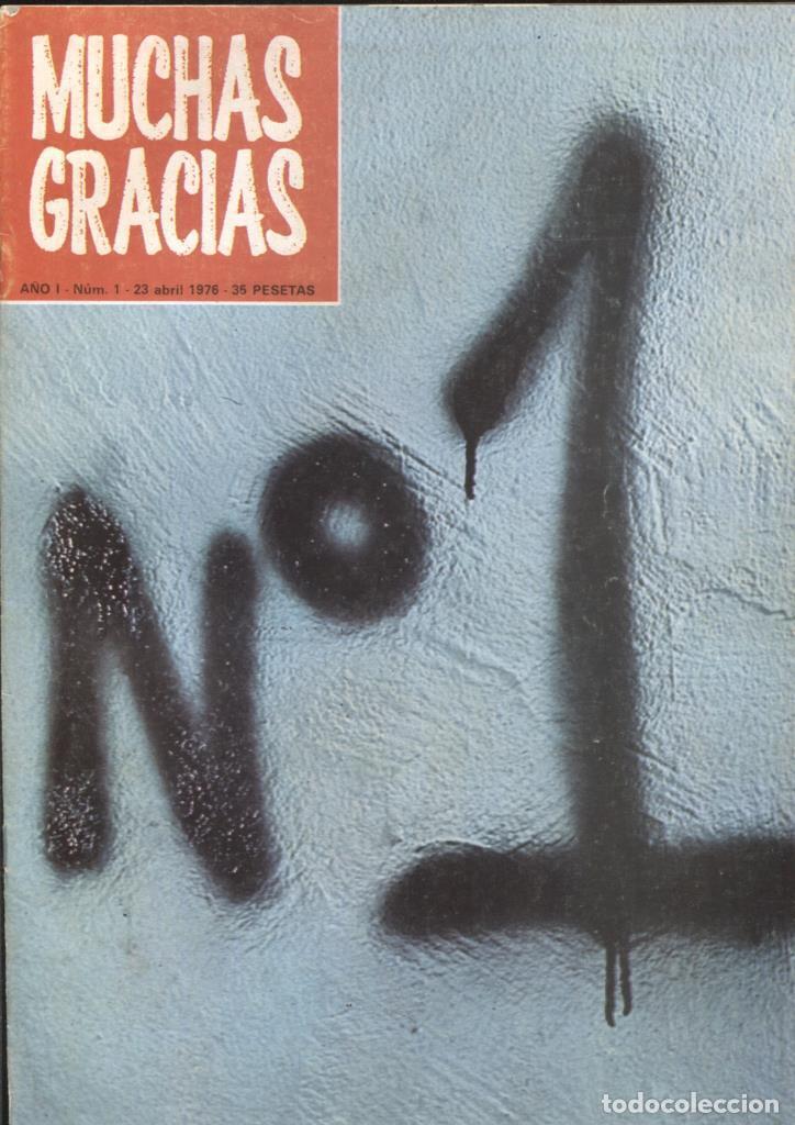 C&oacute;mics: Muchas gracias numero 001 - Varios - Foto 1