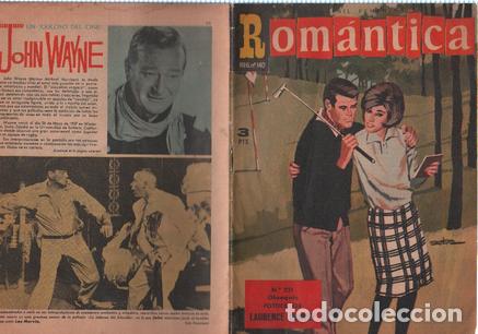 C&oacute;mics: Romantica numero 221: ficha de John Wayne - Varios - Foto 1